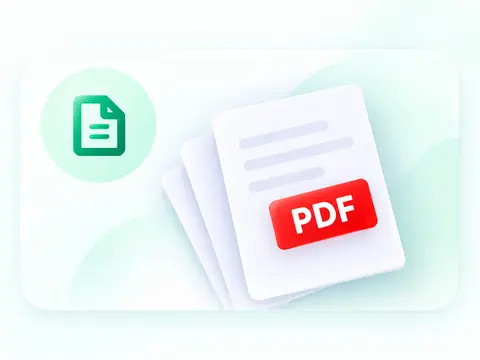 Illustration mehrerer PDF-Dokumente